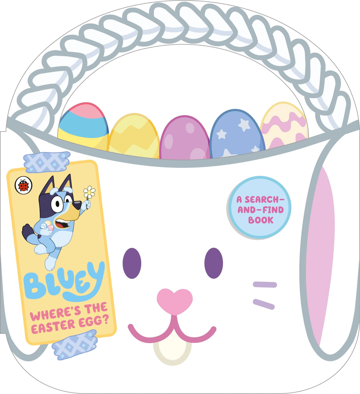 Bluey: Where’s the Easter Egg?: A Shaped Tabbed Board Book - Retail Maharaj