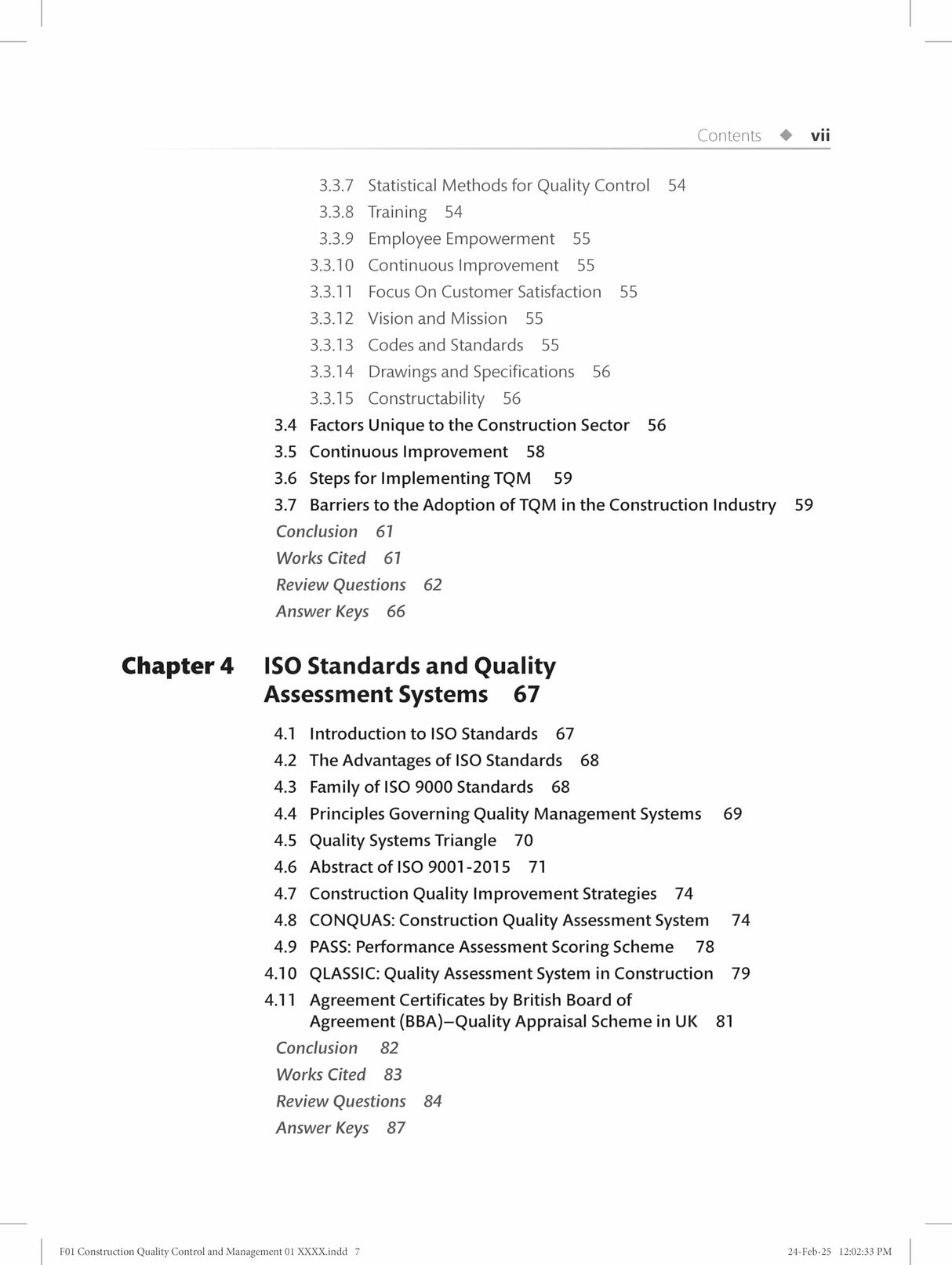 Construction Quality Management and Control |1st Edition | - Pearson - Retail Maharaj