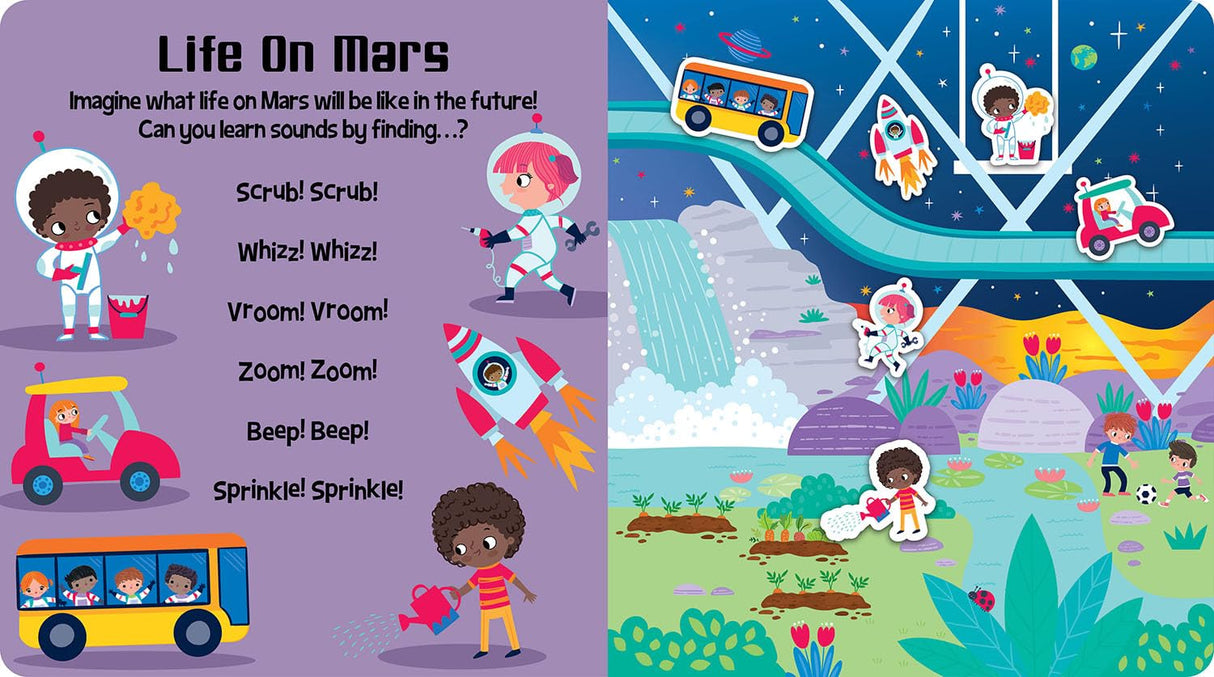 Easy Peely-Space: Out-of-this-world early learning fun! (Easy Peely - Peel, Stick, Play!) - Retail Maharaj