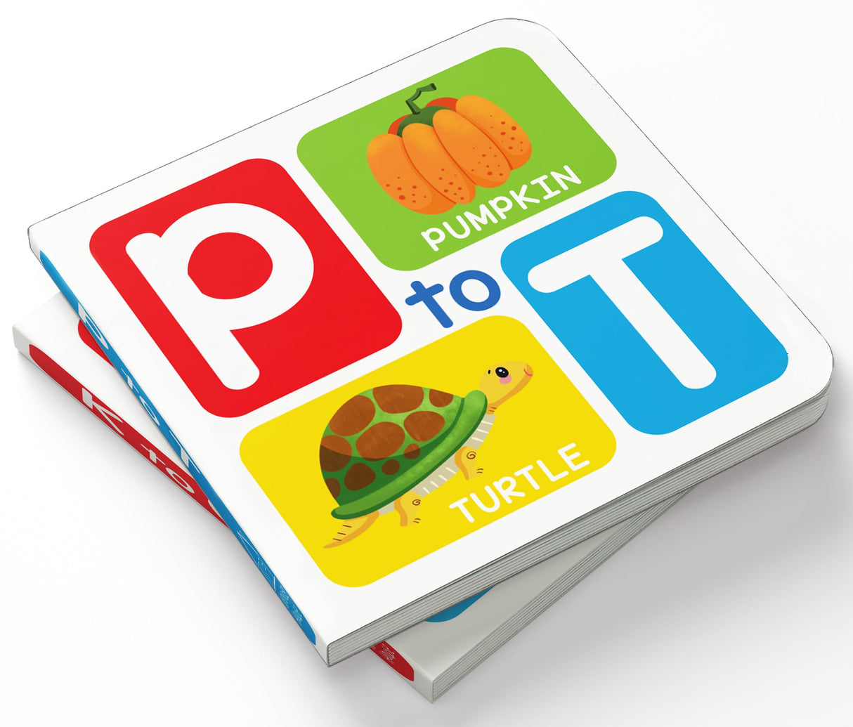 My First A to Z – Boxed Set of 5 Mini Board Books: Learn the Alphabet from A to Z with Bright Pictures & Fun Learning | Includes A–E, F–J, K–O, P–T, ... Toddlers & Preschoolers | Ages 0–5 Years - Retail Maharaj