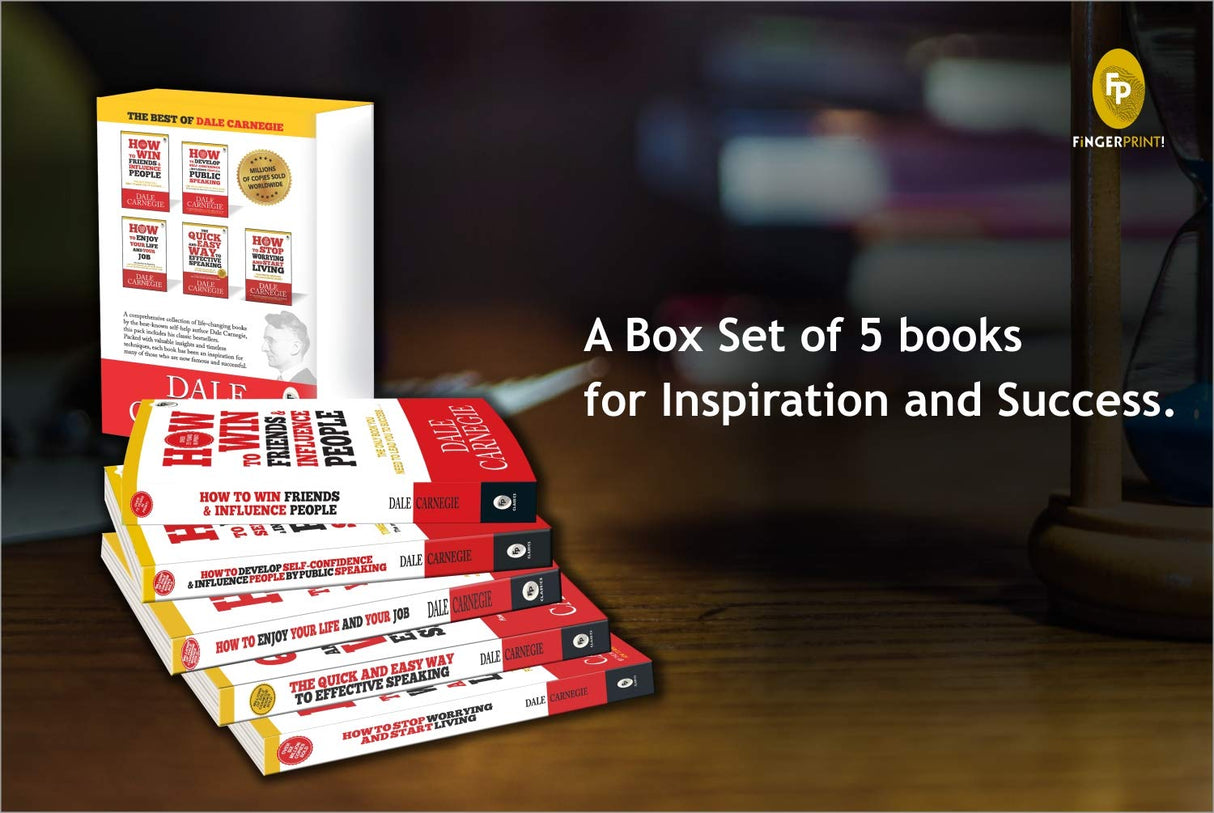 The Best of Dale Carnegie (Set of 5 Books) - Retail Maharaj