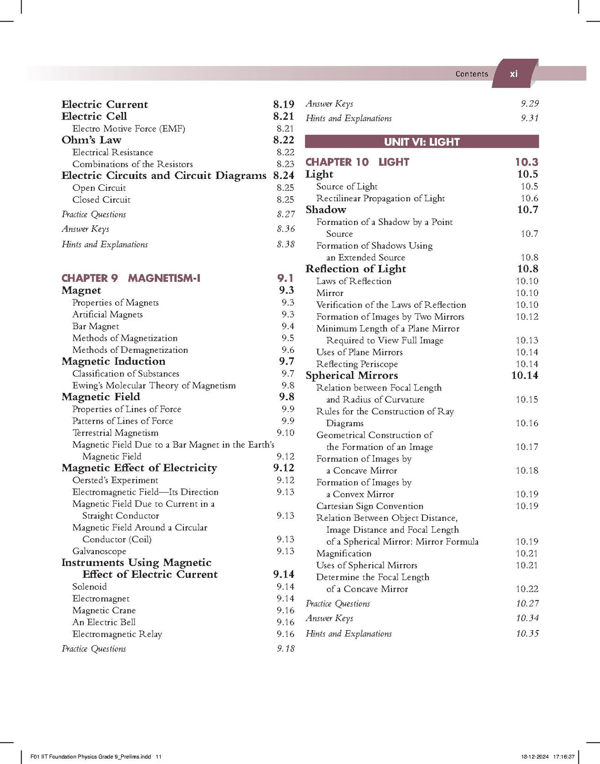 Pearson IIT Foundation' 25 Physics Class 9 | For JEE, NTSE & Olympiad Exams |As per CBSE, ICSE & State Curriculums | Includes JEE Practice Questions ... Pearson MyInsights & elibrary |13th edition - Retail Maharaj