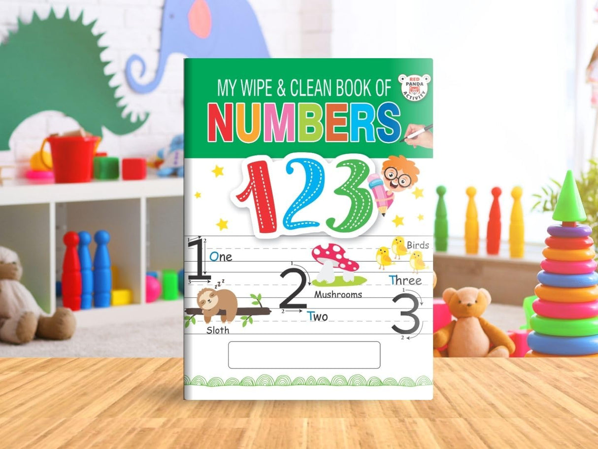 My Wipe & Clean Book of Numbers - Retail Maharaj
