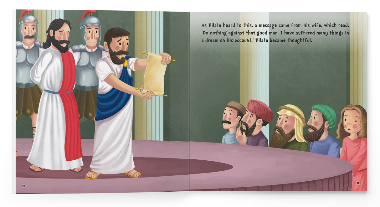 My First Illustrated Bible Story: Jesus Arrested and Tried - Retail Maharaj
