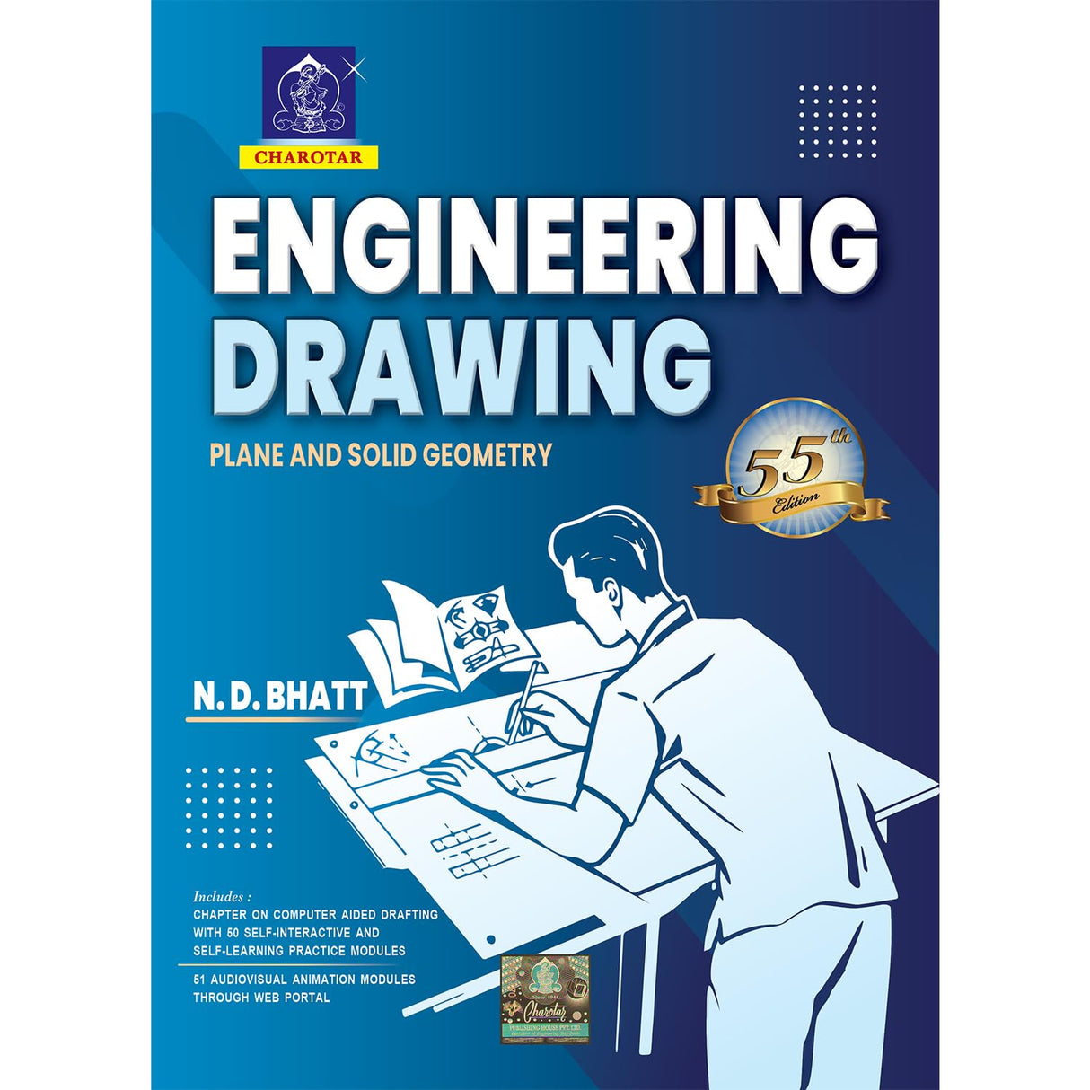 Engineering Drawing By N. D. Bhatt - Retail Maharaj