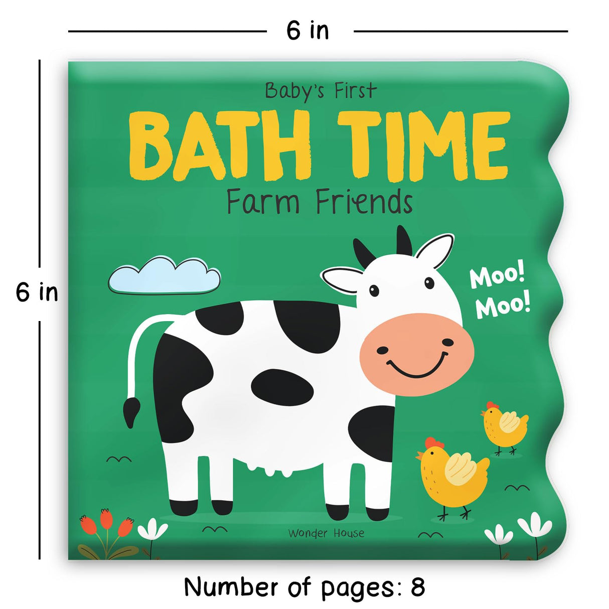 Baby's First Bath Time: Farm Friends - Retail Maharaj