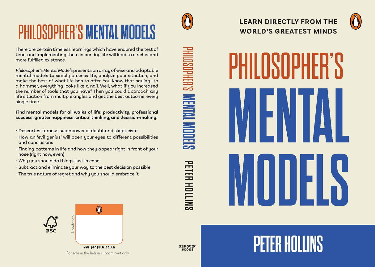 Philosopher's Mental Models: Learn Directly from the World's Greatest Minds, How to Think Like Lao Tzu, Descartes, Nietzsche, Kierkegaard, Plato, and More - Retail Maharaj