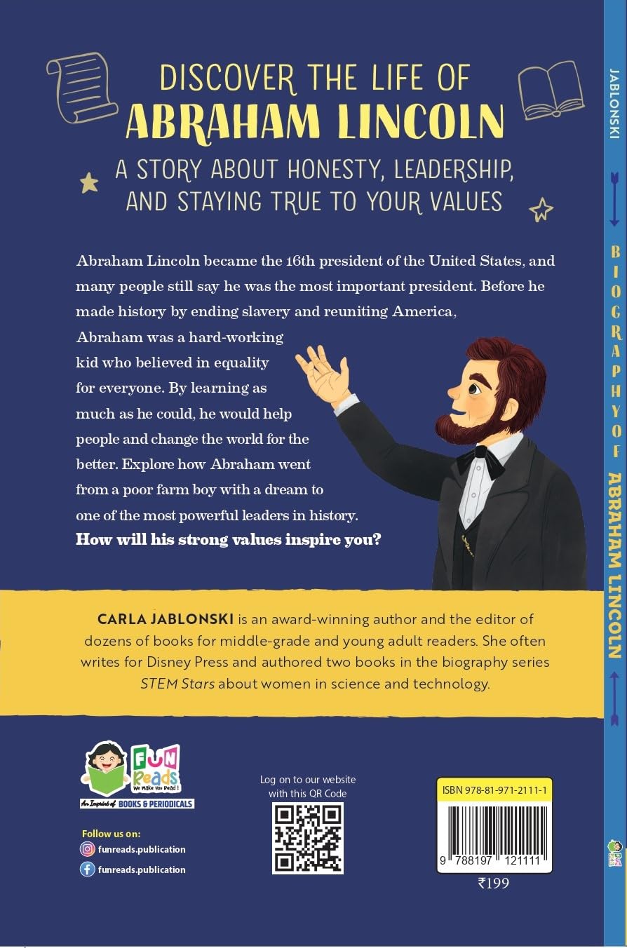 Fun Reads Who Changed the World (Barak Obama, Gandhi, Martin Luther King, Abraham Lincoln) - Retail Maharaj
