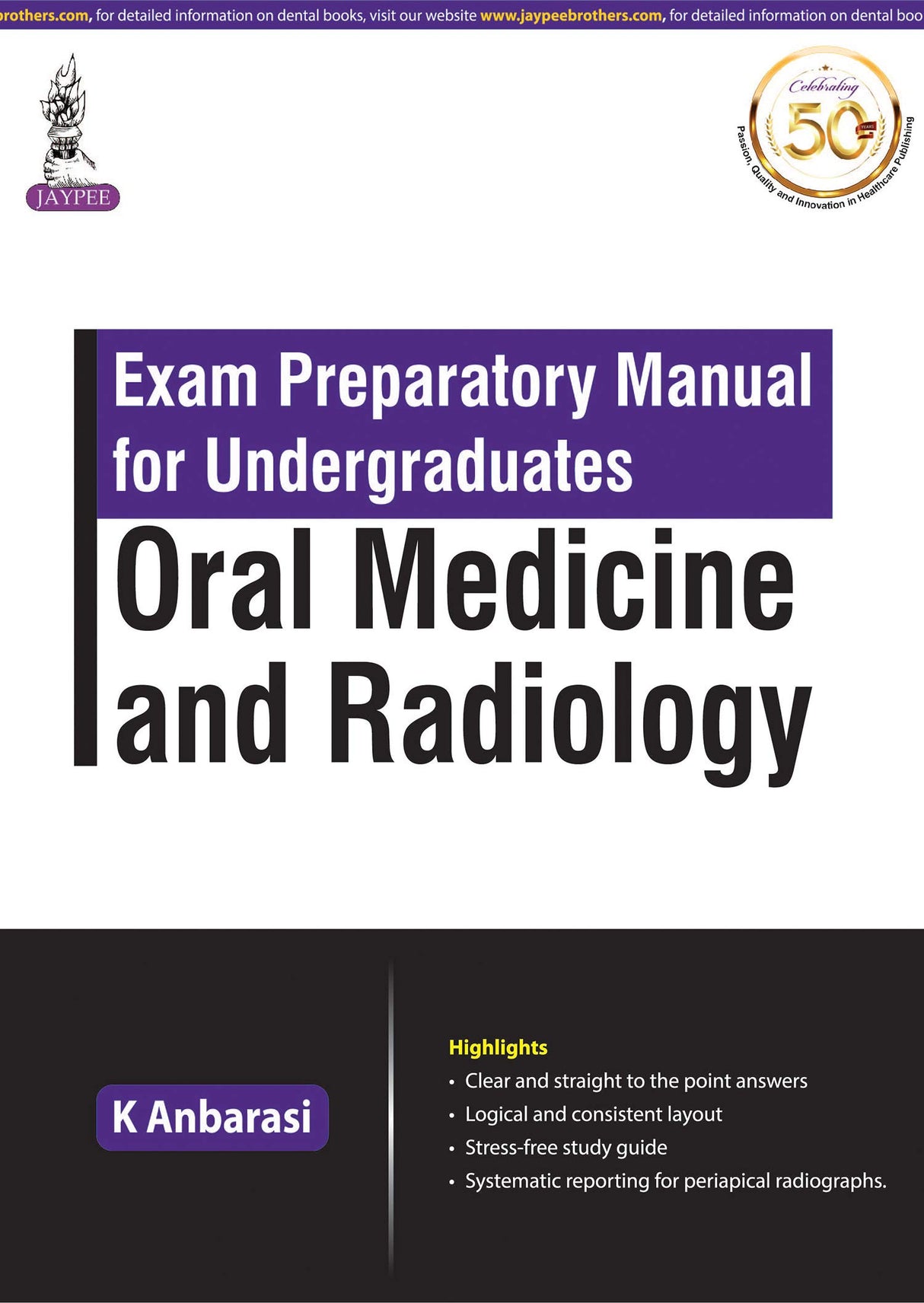 Exam Preparatory Manual for Undergraduates: Oral Medicine and Radiology - Retail Maharaj