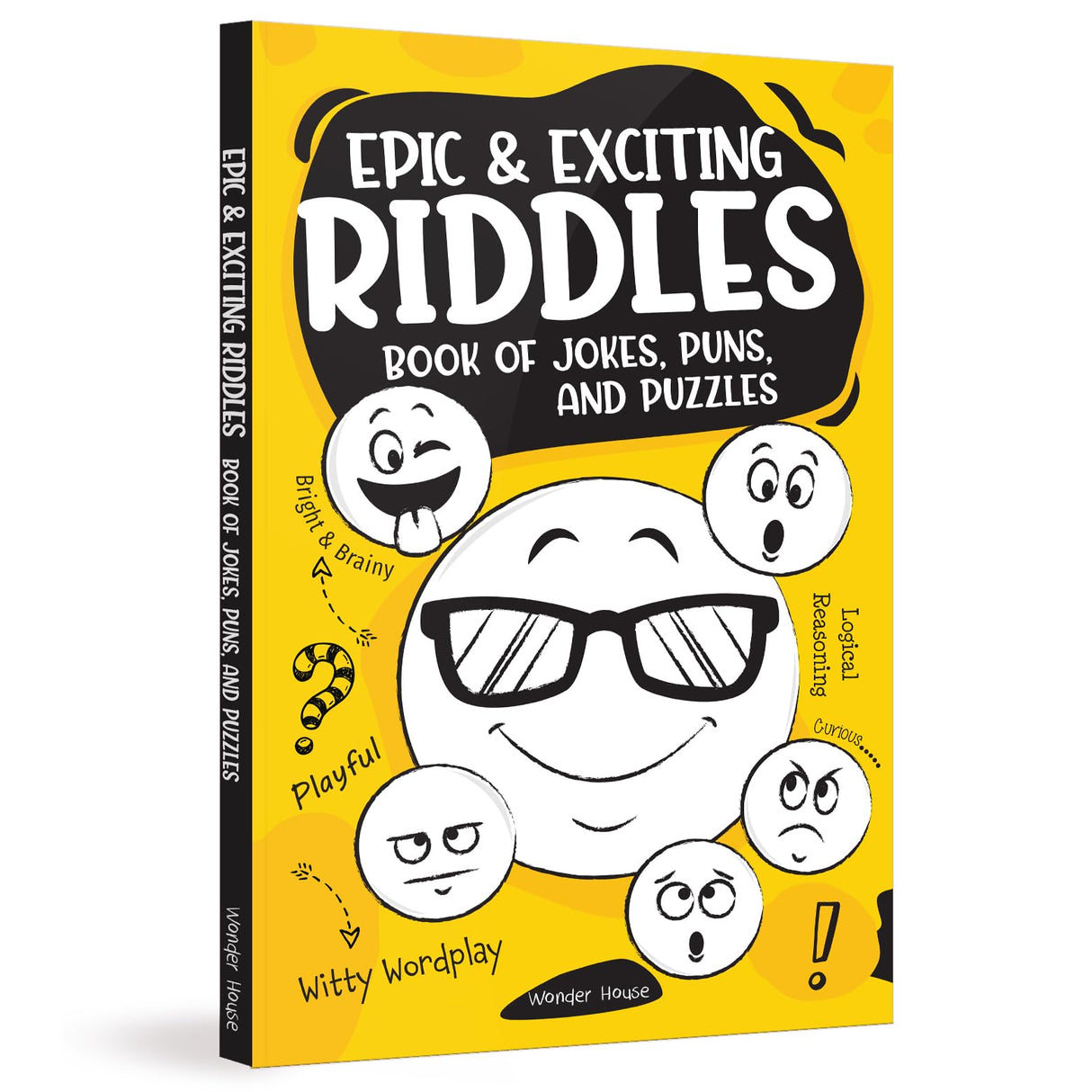 Epic and Exciting Riddles Book of Jokes, Puns, and Puzzles - Retail Maharaj