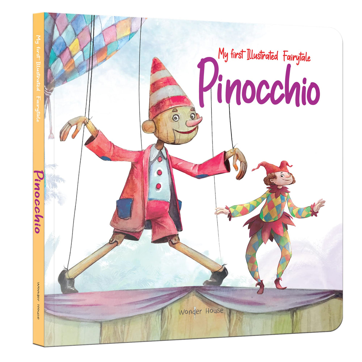 My first Illustrated Fairytale Board Book - Pinocchio Board Book - Retail Maharaj