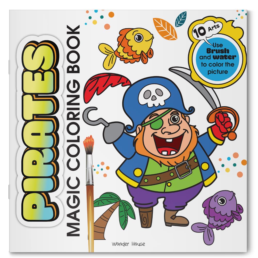 Pirates Magic Coloring Book - Retail Maharaj