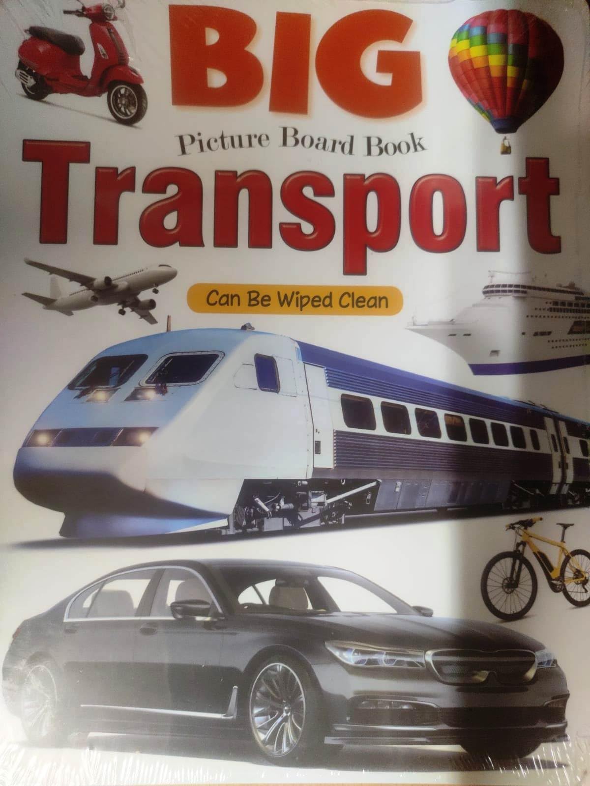 Alka Big Picture Board Book Transport - Retail Maharaj