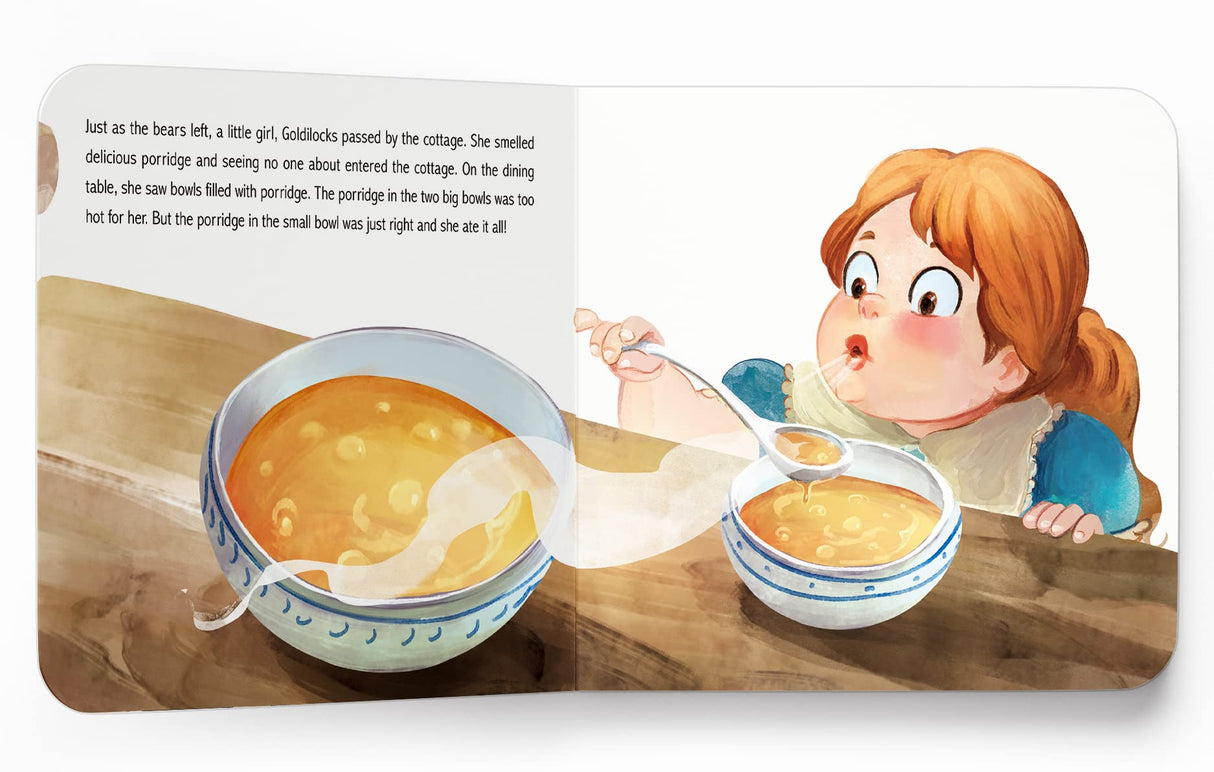 My first Illustrated Fairytale Board Book - Goldilocks and the Three Bears Board Book - Retail Maharaj