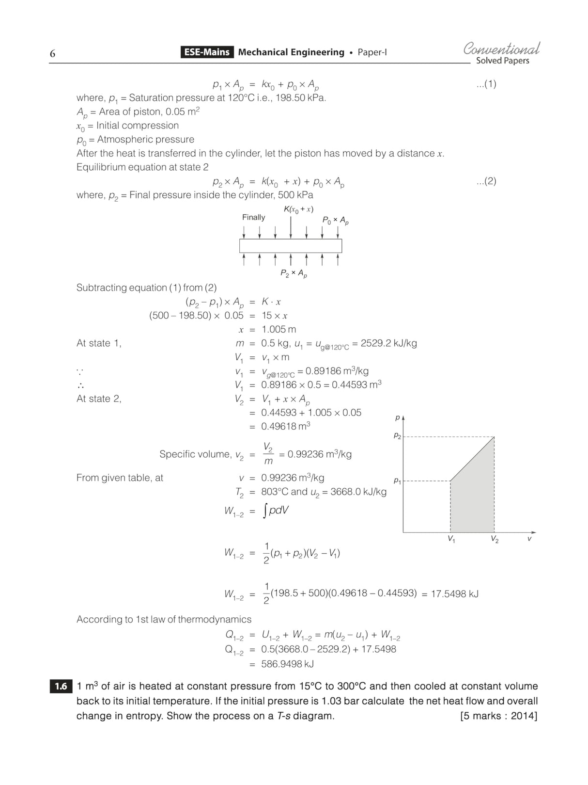 ESE 2026: Mains Examination: Mechanical Engineering (ME) Volume-I Chapterwise & Topicwise Conventional Solved Papers | 25 Years Solved PYQs 2001-2025 | Engineering Services Examination | Fully Solved - Retail Maharaj