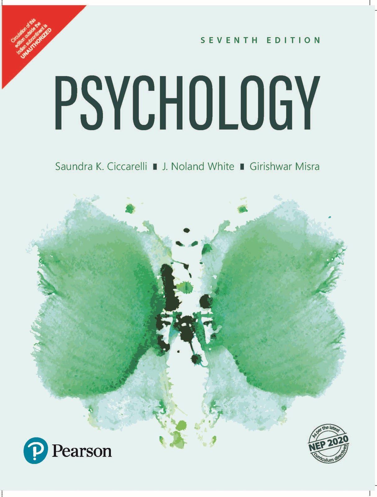 Psychology (7th Edition) | Pearson | NEP 2020 Aligned | By Saundra K. Ciccarelli, J. Noland White & Girishwar Misra - Retail Maharaj