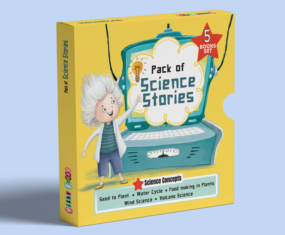 Vishv Books Pack of Science Stoeies (5 Books Set) - Retail Maharaj