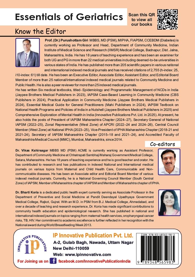 Essentials of Geriatrics - Retail Maharaj