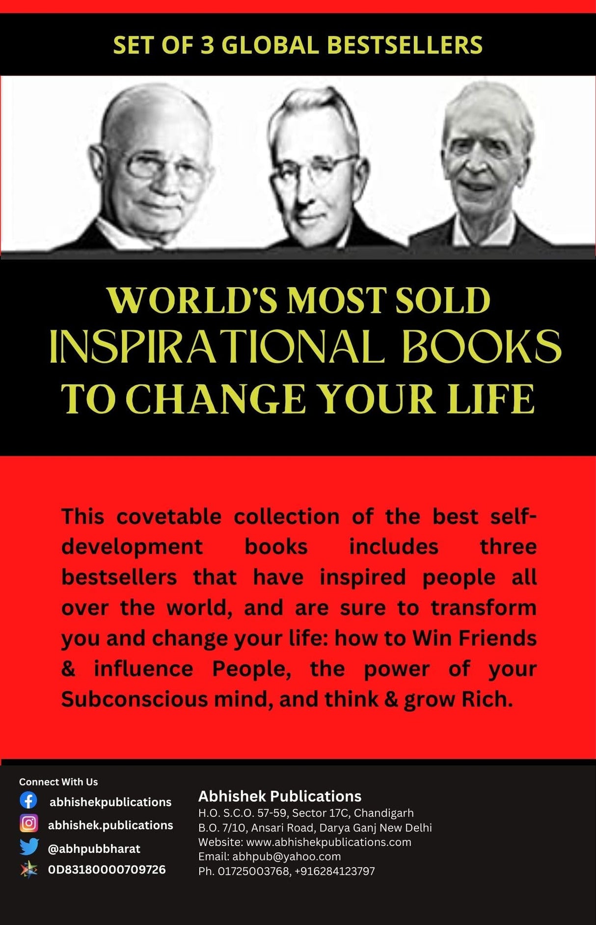 Worlds Most Sold Inspirational Books to Change Your Life | Personal Growth, Self Development, Public Speaking, Communication Skills, Leadership, Time Management - Retail Maharaj