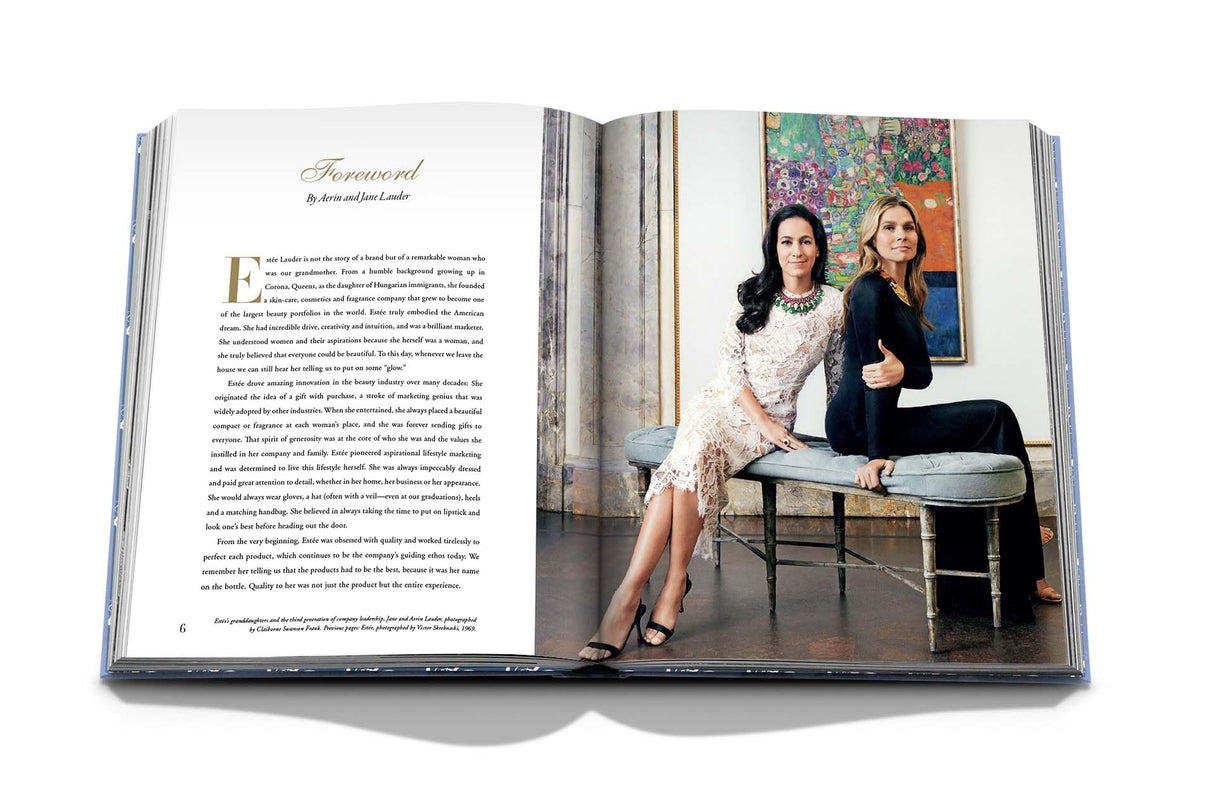 Estée Lauder: A Beautiful Life - Assouline Coffee Table Book - Retail Maharaj