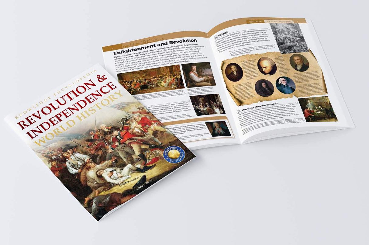 World History - Collection of 6 Books : Knowledge Encyclopedia For Children (Box Set) - Retail Maharaj