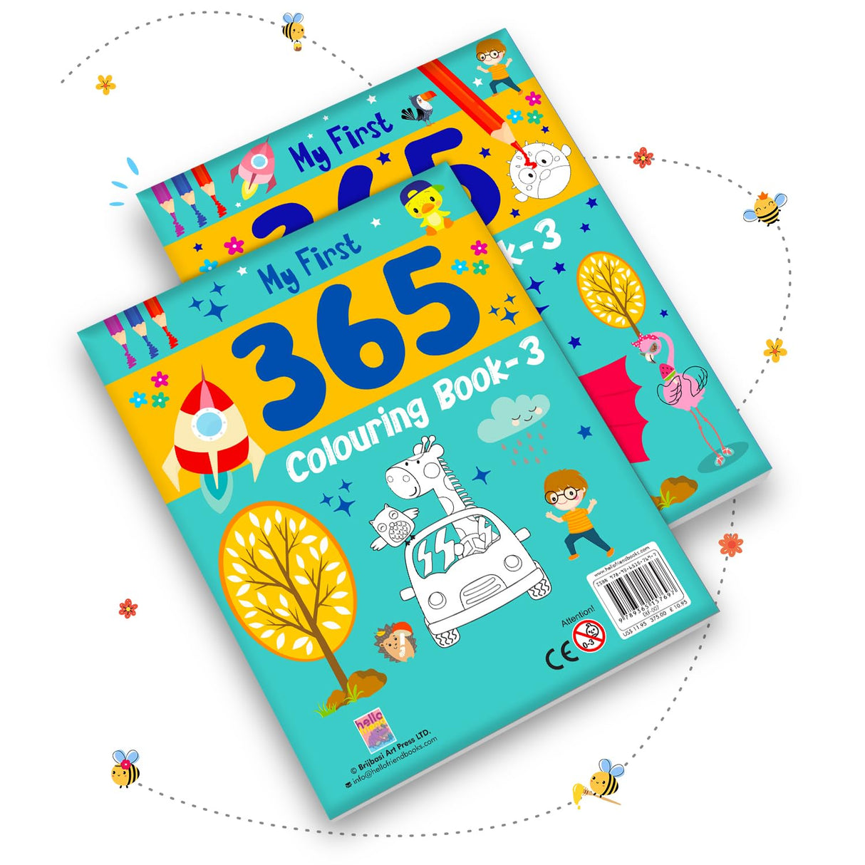 365 Colouring Book-3 - Retail Maharaj