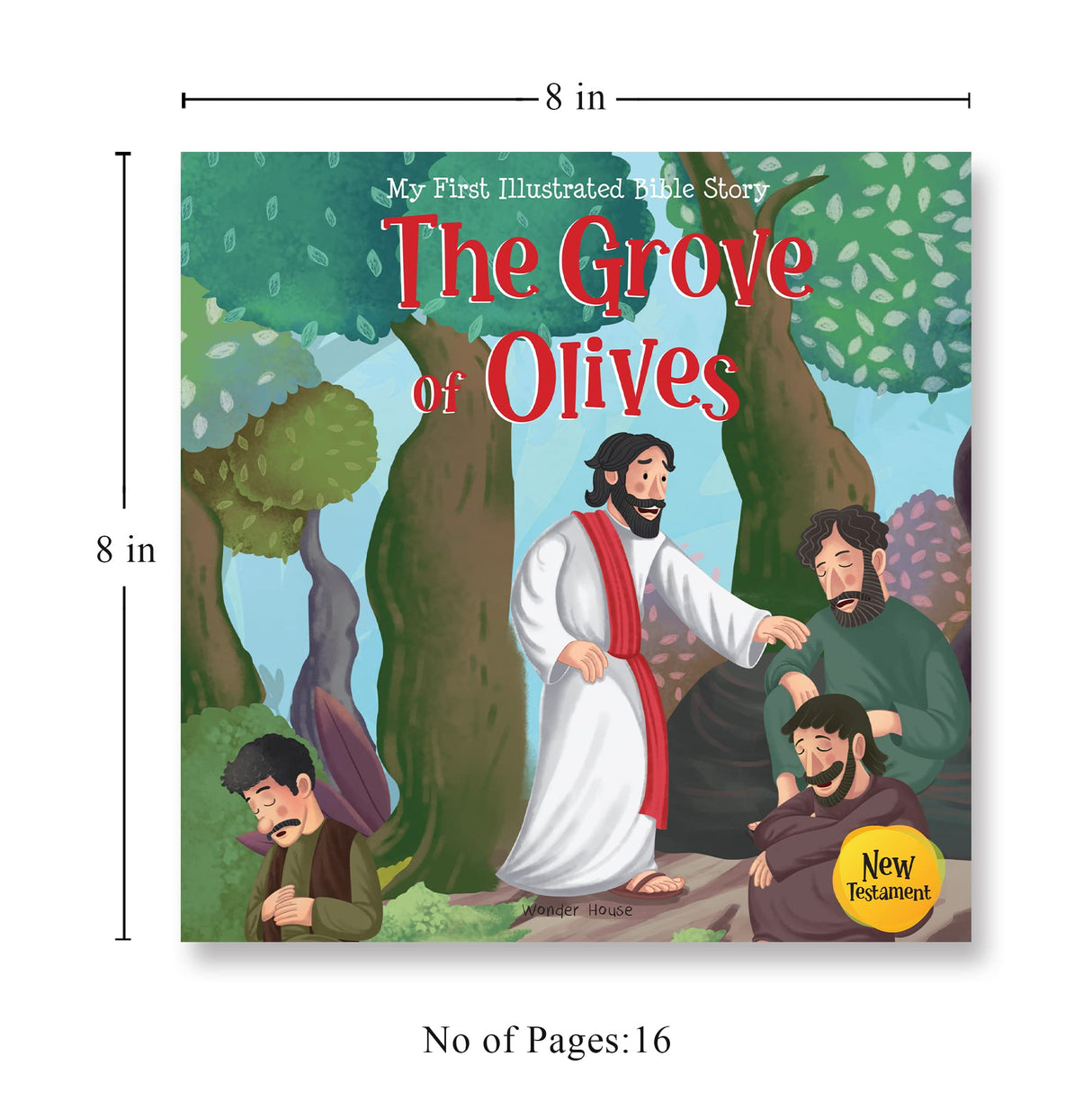 My First Illustrated Bible Story: The Grove of Olives - Retail Maharaj