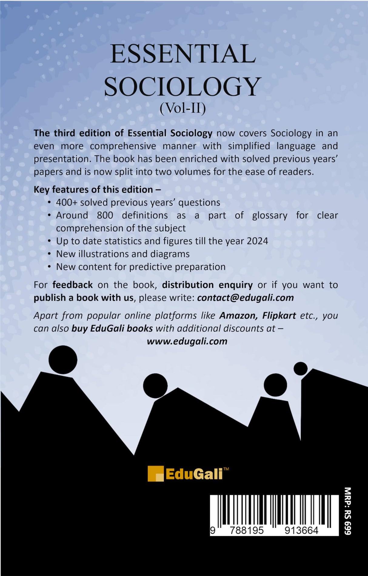 ESSENTIAL SOCIOLOGY VOL-II 3rd ED. BY NITIN SANGWAN - Retail Maharaj