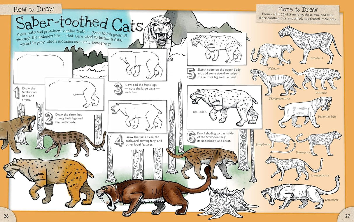 How To Draw Deadly Dinosaurs And Other Prehistoric Beasts - Retail Maharaj