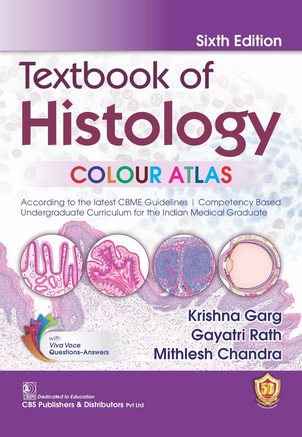 Textbook of Histology COLOUR ATLAS, 6/e - Retail Maharaj