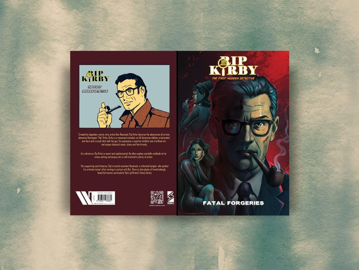 Fatal Forgeries: RIP Kirby - The First Modern Detective | Illustrated Comic Book - Retail Maharaj