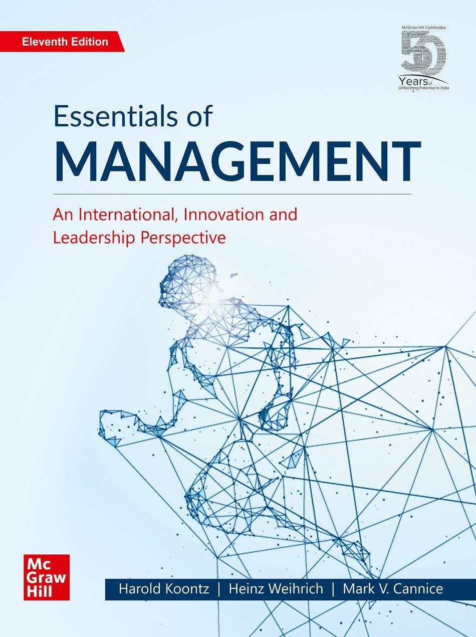 ESSENTIALS OF MANAGEMENT, 11TH EDITION - Retail Maharaj