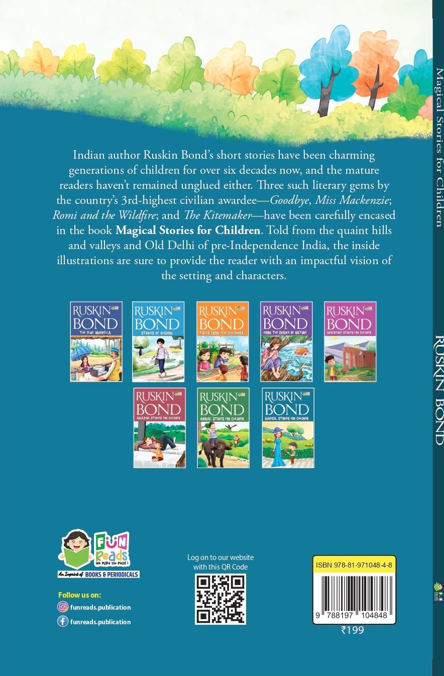 RUSKIN BOND (STORIES FOR KIDS - SET OF 4 BOOKS) - Retail Maharaj