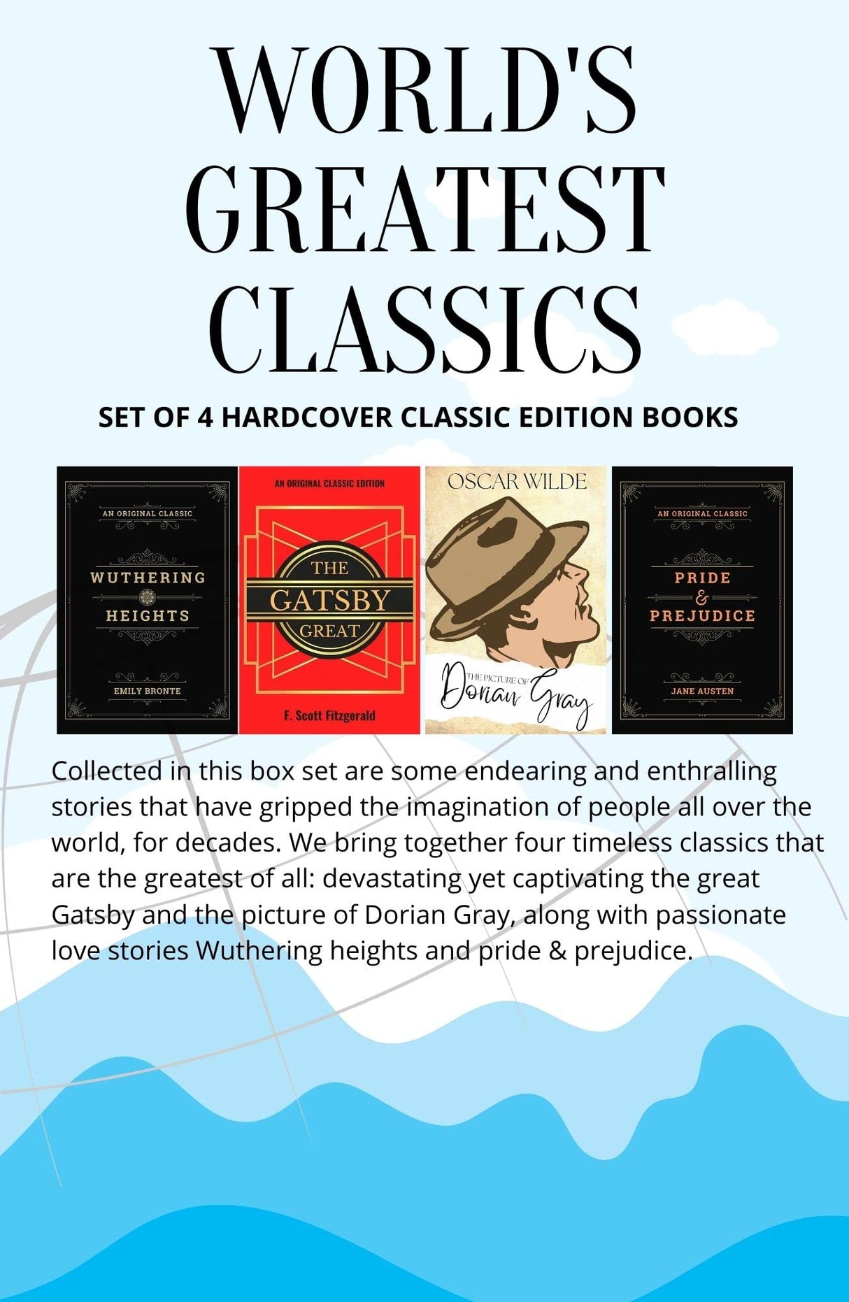 World’s Greatest Classics (Box Set of 4 Books) - Retail Maharaj