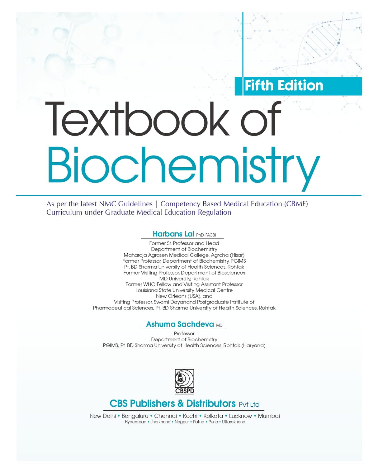 Textbook of Biochemistry 5/e - Retail Maharaj