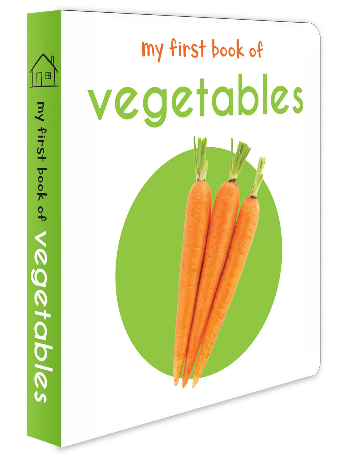 My First Book of Vegetables | First Vegetable Board Book for Babies, Toddlers & Preschoolers | Learn About Healthy Veggies with Bright Pictures | Early Learning Book for Kids Ages 0-3 Years - Retail Maharaj