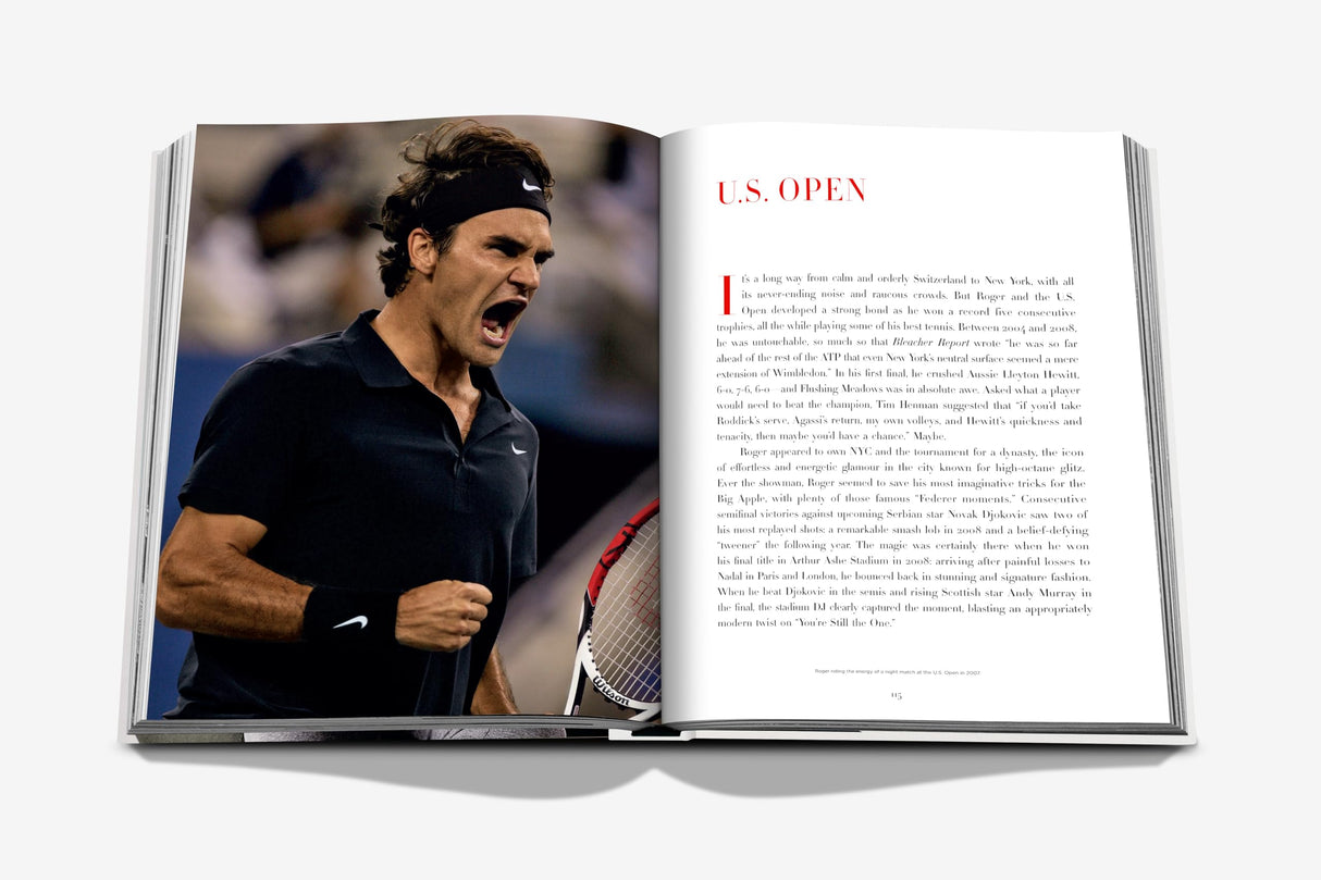 Federer (Classic) - Assouline Coffee Table Book - Retail Maharaj