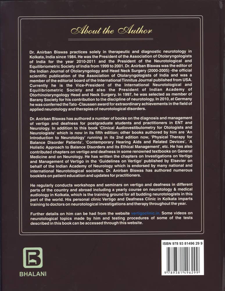 CLINICAL AUDIO-VESTIBULOMETRY FOR OTOLOGISTS AND NEUROLOGISTS - Retail Maharaj