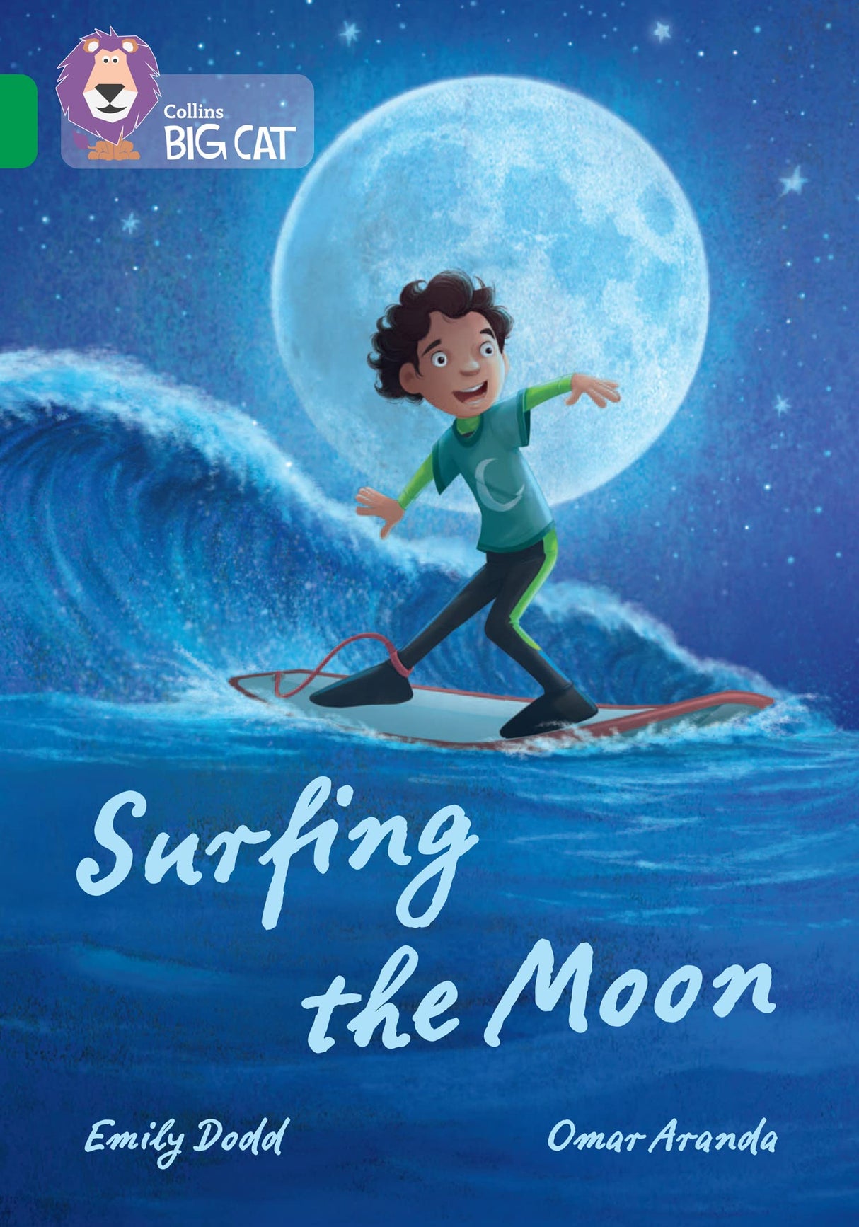 Surfing the Moon: Band 15/Emerald (Collins Big Cat) - Retail Maharaj