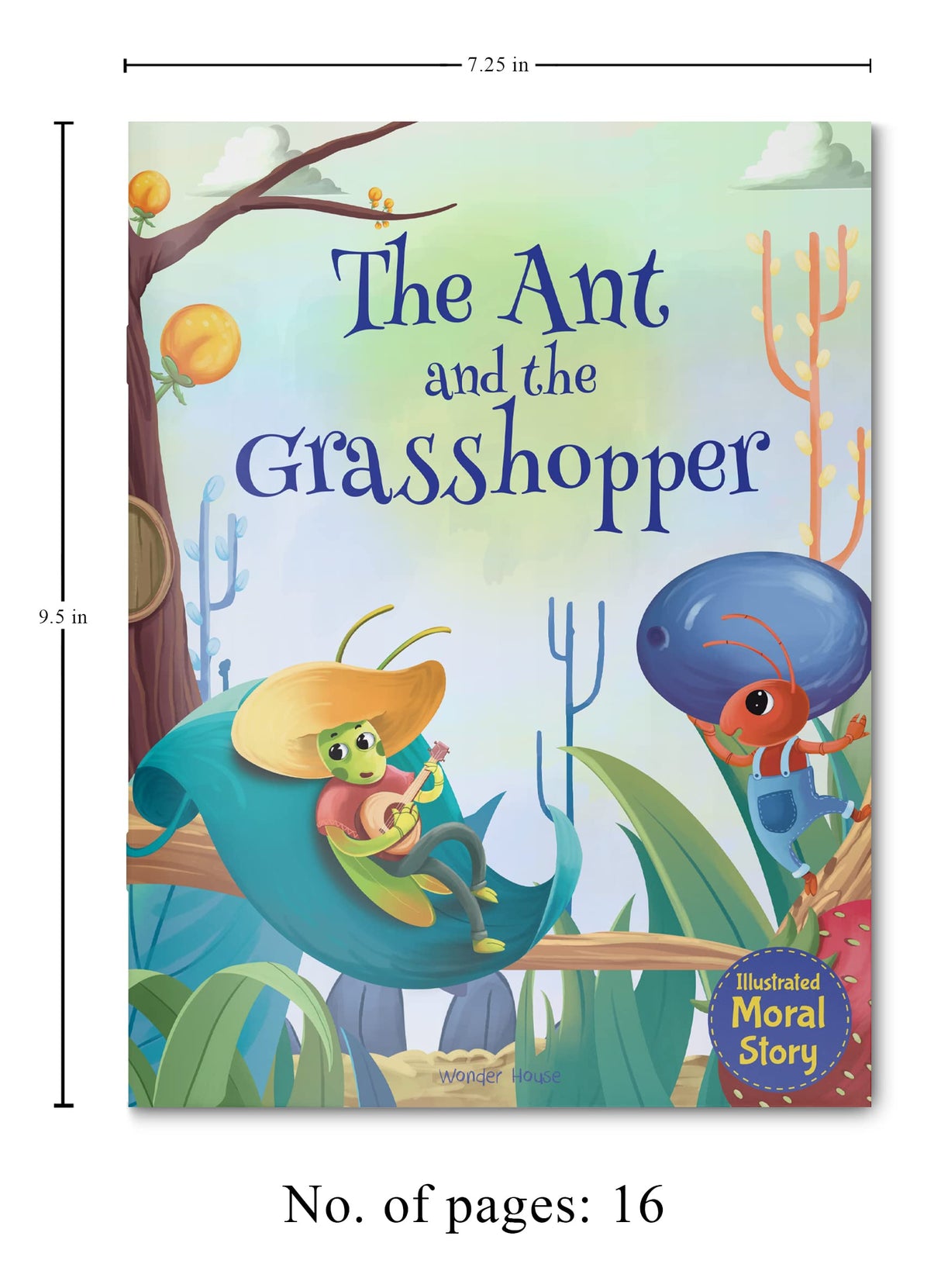 The Ant and the Grasshopper - Illustrated Moral Story for Children - Retail Maharaj