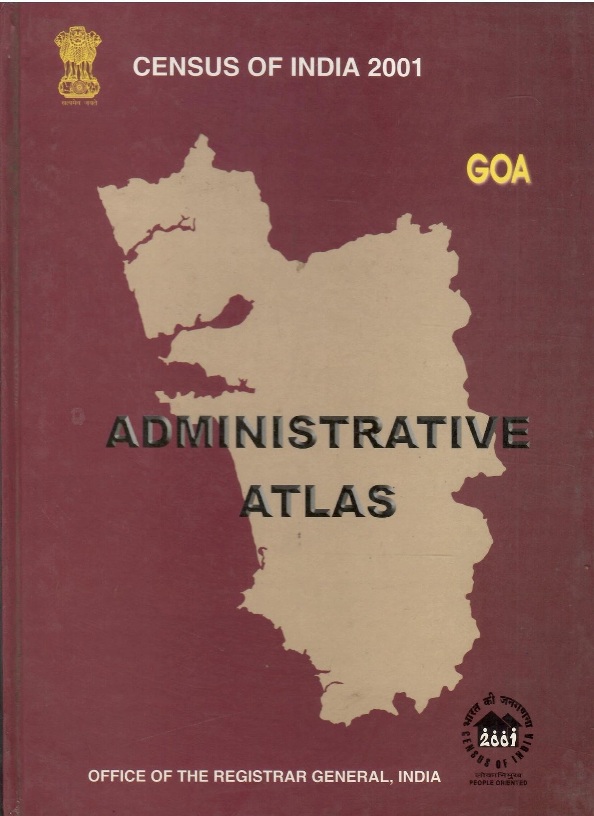 Census Of India 2001 - Goa - Administrative Atlas