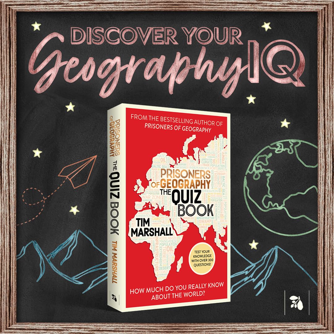 Prisoners of Geography The Quiz Book: How Much Do You Really Know About the World? - Retail Maharaj