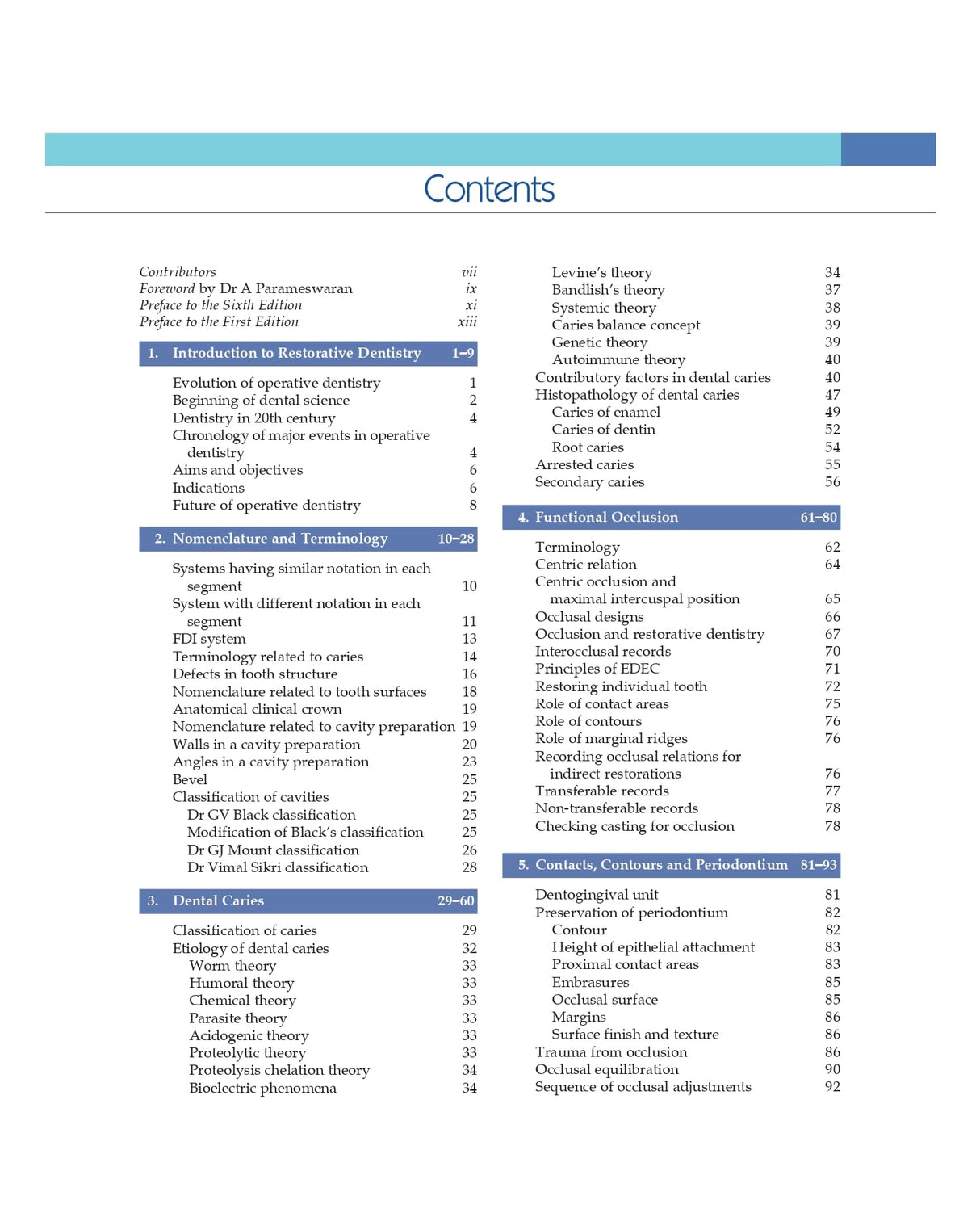 Textbook of Operative Dentistry, Including Conservative and Restorative Dentistry 6/e | (PB - 2026) - Retail Maharaj