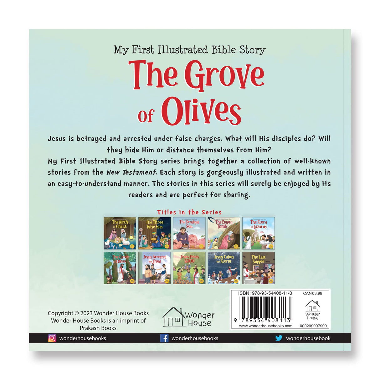 My First Illustrated Bible Story: The Grove of Olives - Retail Maharaj