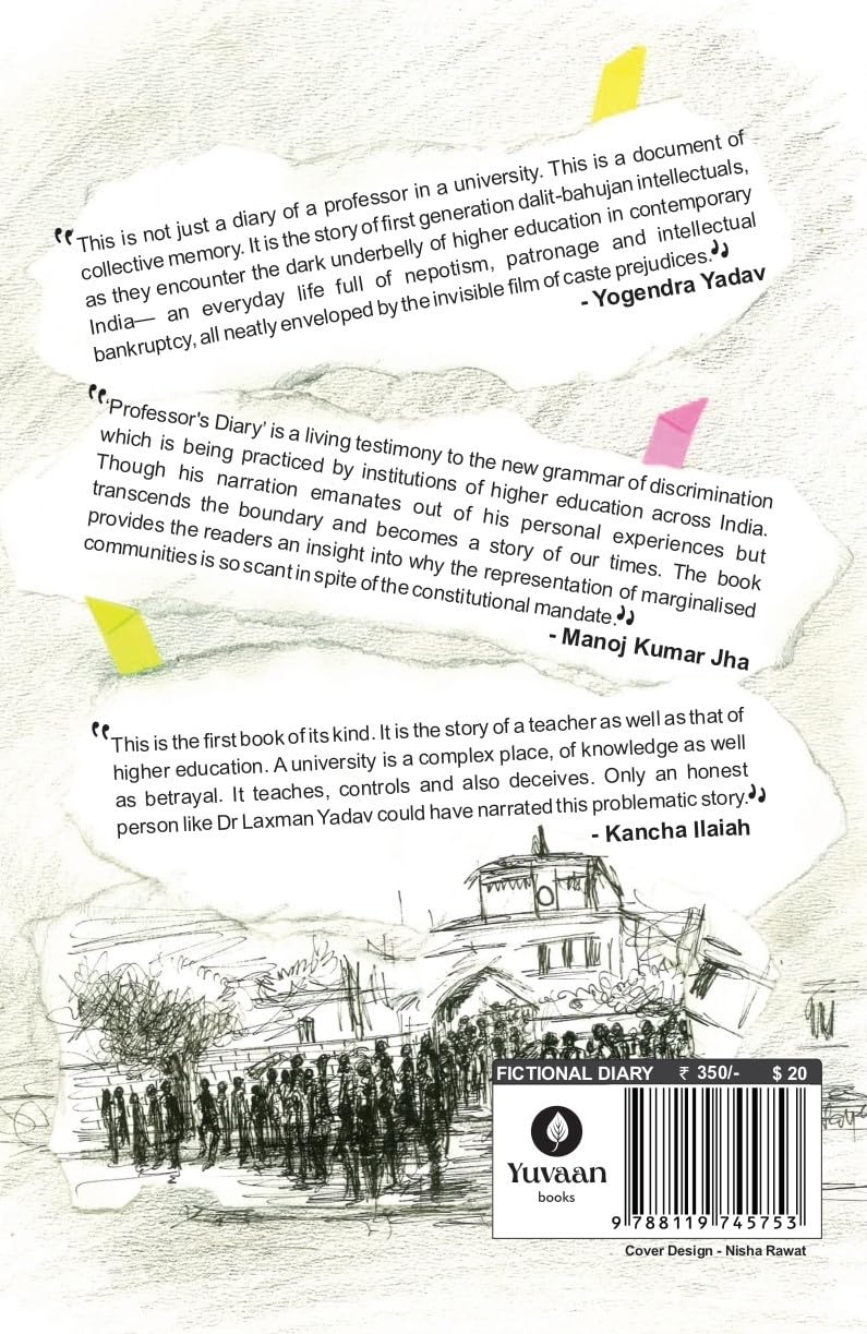 A Professor's Diary By Dr Laxman Yadav - English