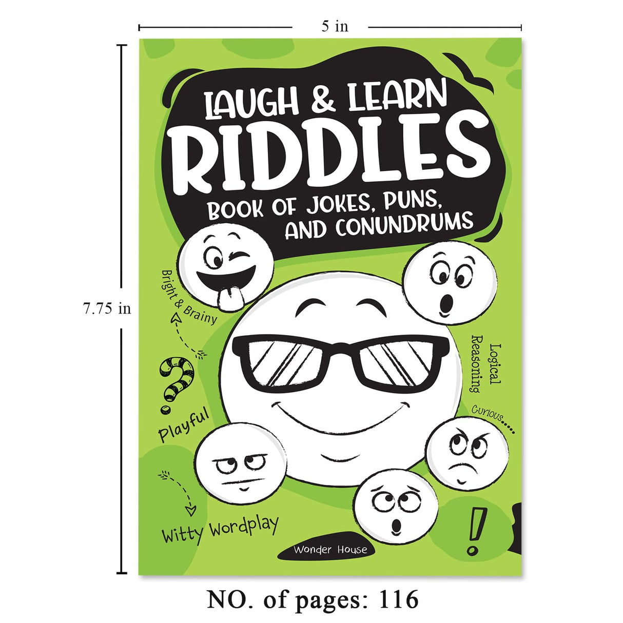 Laugh and Learn Riddles Book of Jokes, Puns, and Conundrums - Retail Maharaj
