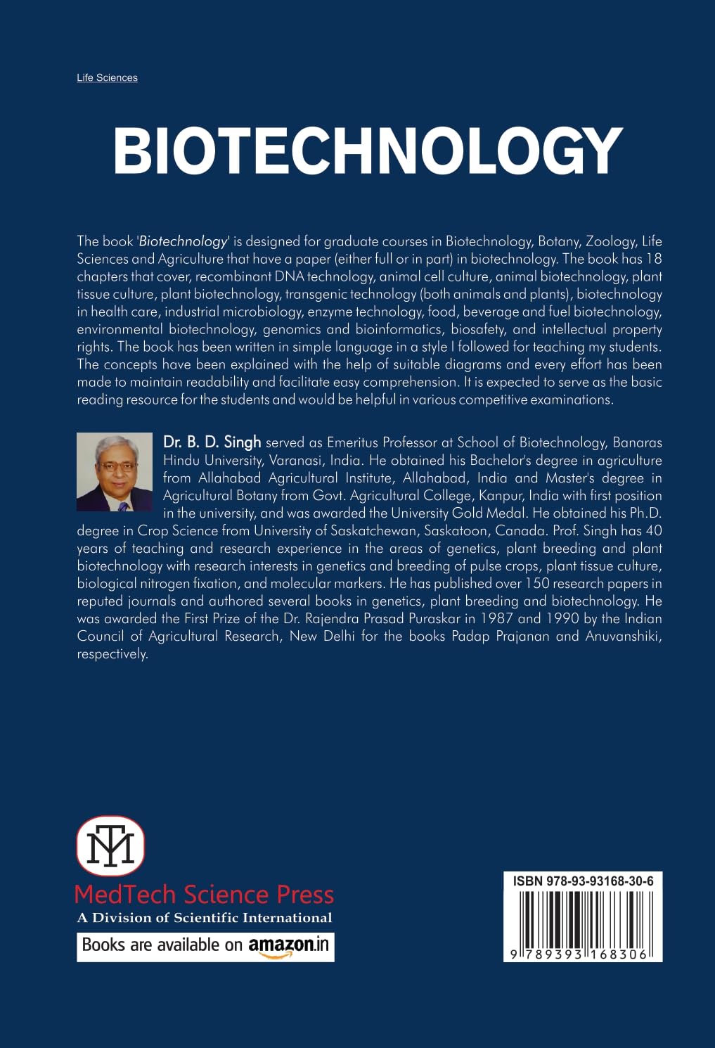 Biotechnology 6Ed (Pb 2025) - Retail Maharaj