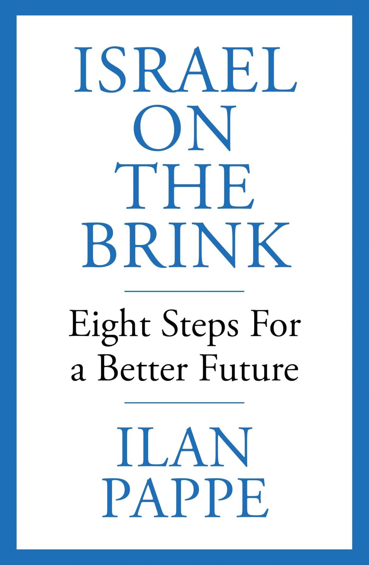 Israel on the Brink : Eight Steps for a Better Future - Retail Maharaj