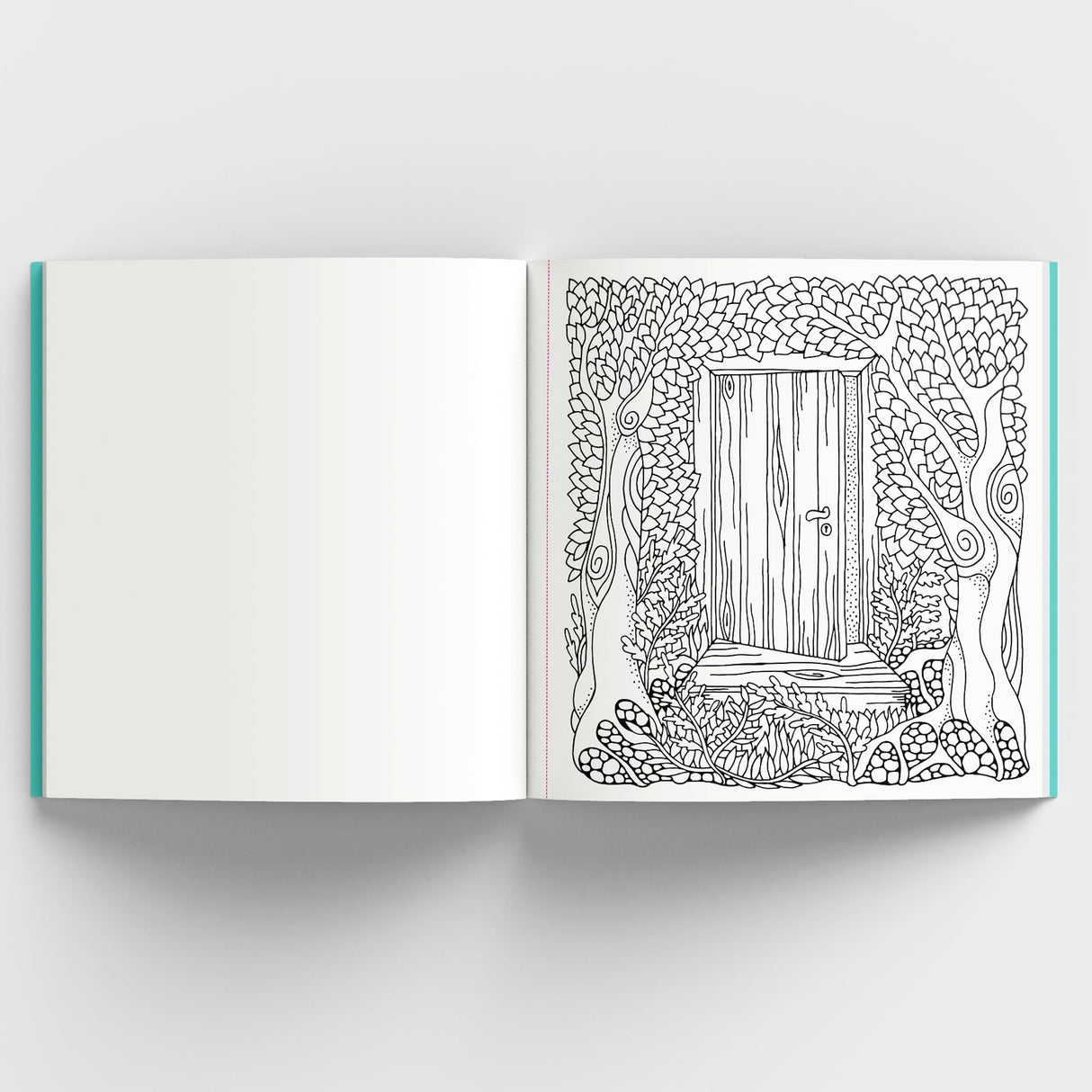 Enchanting Nature: Coloring Book for Adults with Tear out Sheets | Fun and Relaxing Doodle Designs - Retail Maharaj