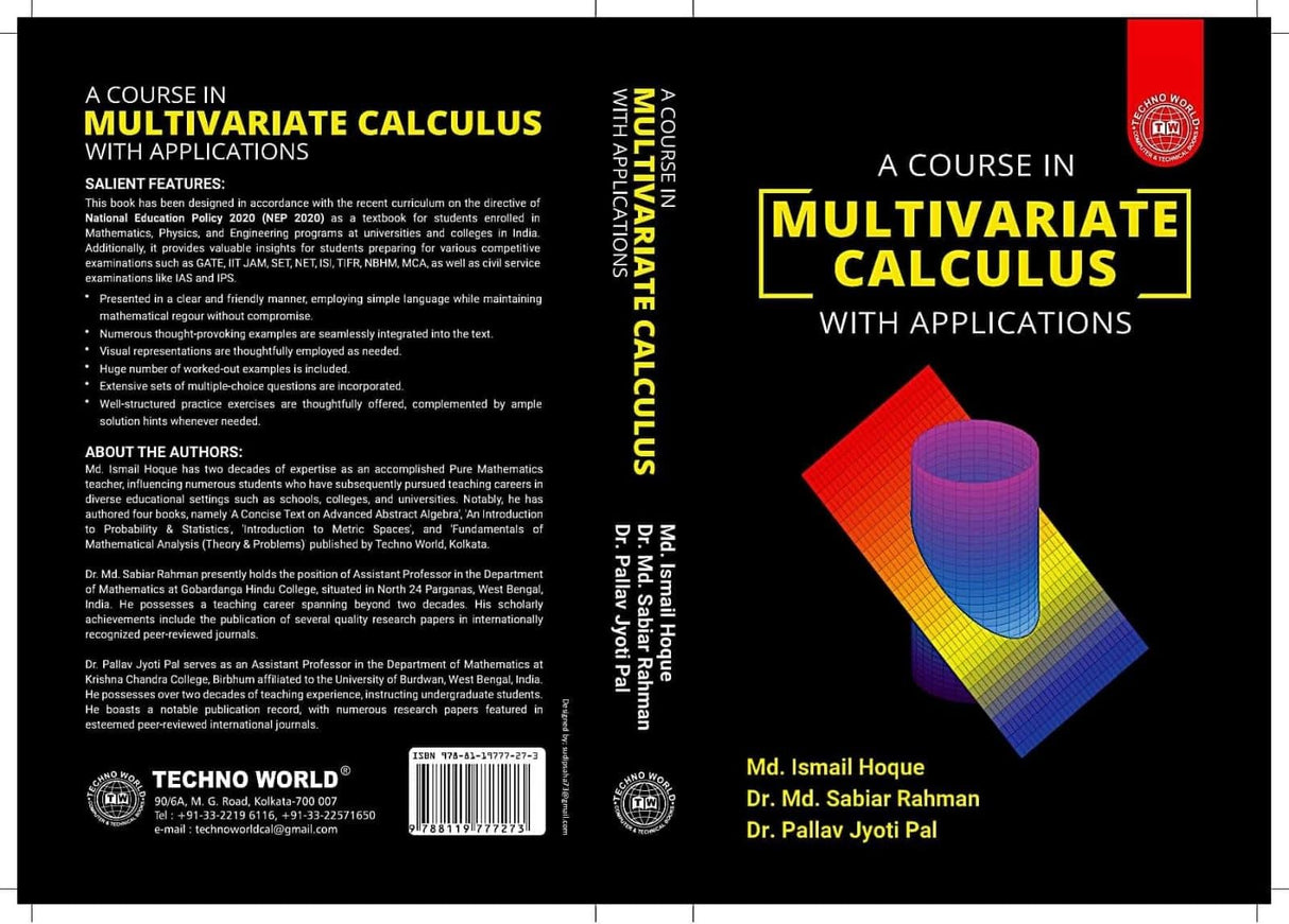 A Course In Multivariate Calculas With Applications (English Version) - Retail Maharaj